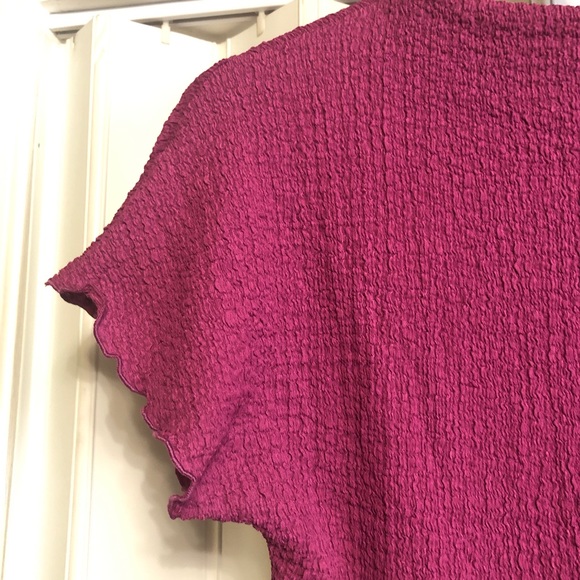 Reitmans Short-Sleeve Textured Top - Picture 6 of 8